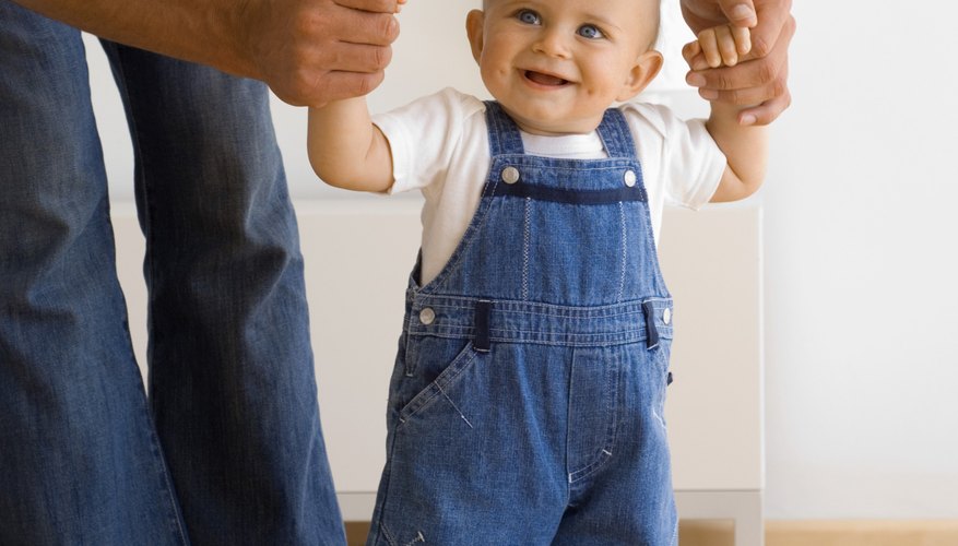 A child's first step is an important milestone. A child's first step is an important milestone.