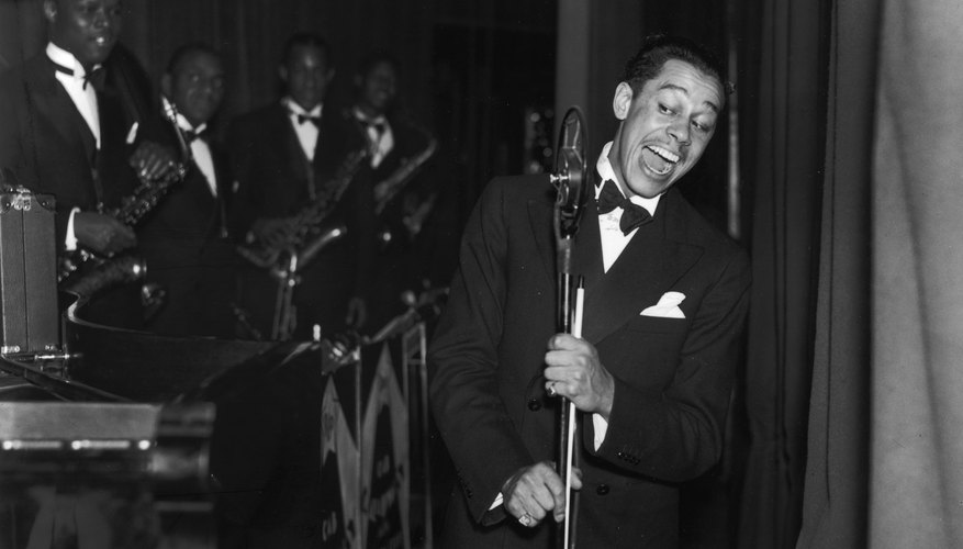 Photo Credit: Fox Photos/Hulton Archive/Getty Images American jazz band leader and singer Cab Calloway