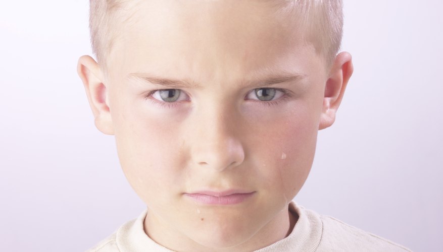 Help your child work through his anger. Help your child work through his anger.