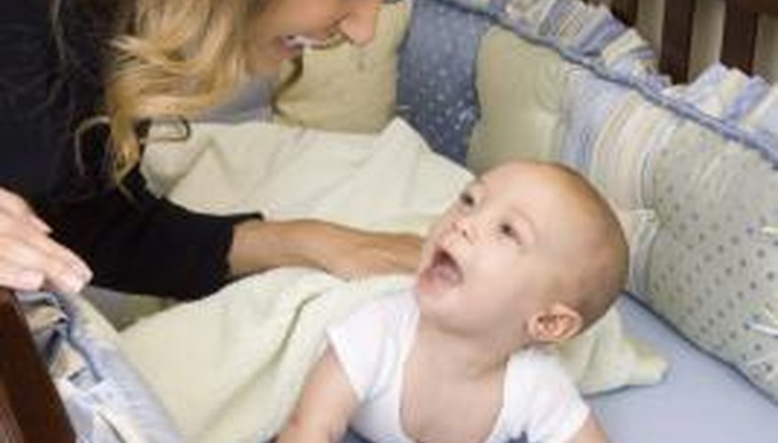 A few DIY projects turn any fabric into a baby bedding set. A few DIY projects turn any fabric into a baby bedding set.
