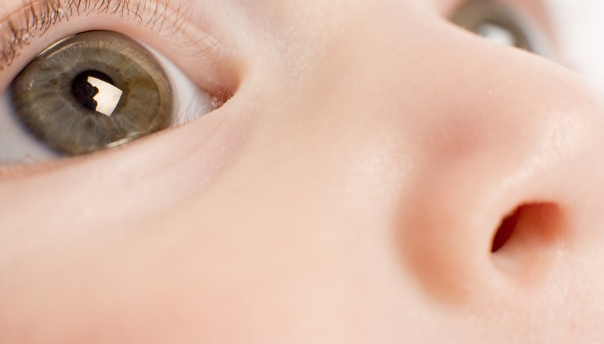 Visual impairment affects an infant's development. Visual impairment affects an infant's development.