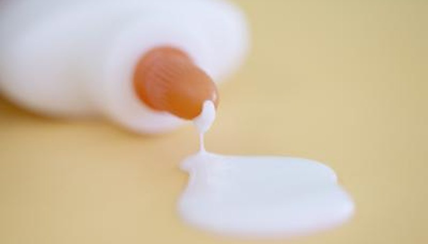 Combine glue with water to make a brushable craft paste. Combine glue with water to make a brushable craft paste.