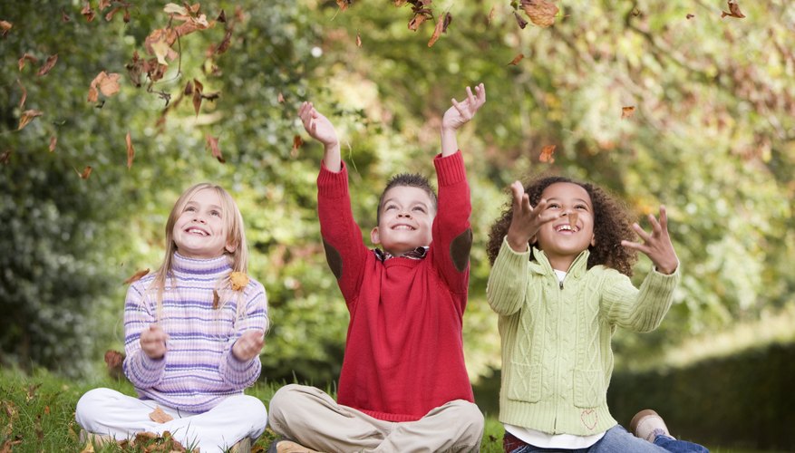 Third graders enjoy outside games. Third graders enjoy outside games.