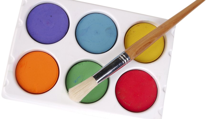 Watercolor paint can also be used to color the liquids. Watercolor paint can also be used to color the liquids.