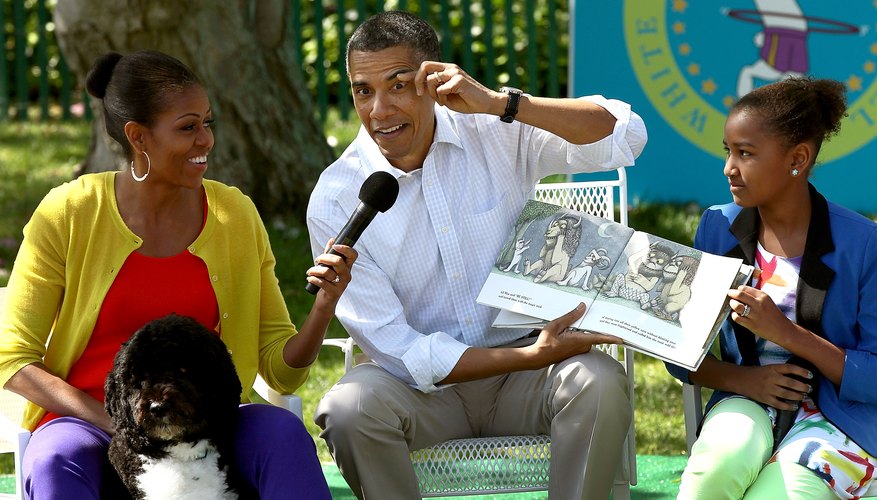 President Obama reads from President Obama reads from