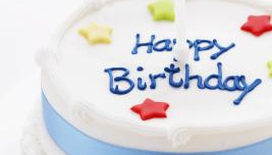 A first birthday cake can be simply decorated or be a baker's masterpiece. A first birthday cake can be simply decorated or be a baker's masterpiece.