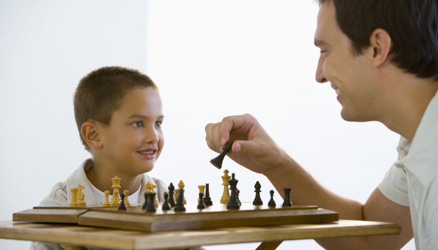 A game of chess promotes logic and reasoning skills. A game of chess promotes logic and reasoning skills.
