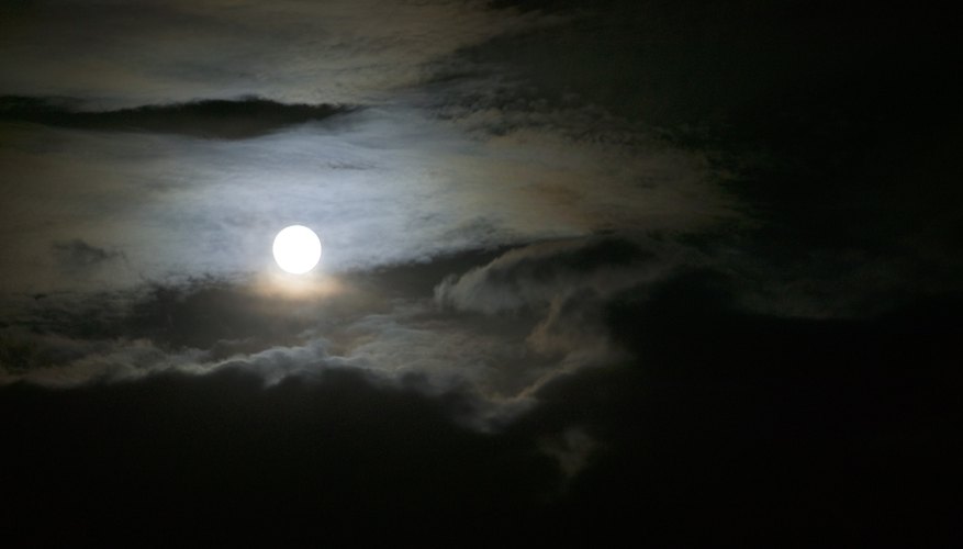 The moon's gravitational field affects oceanic tides. The moon's gravitational field affects oceanic tides.
