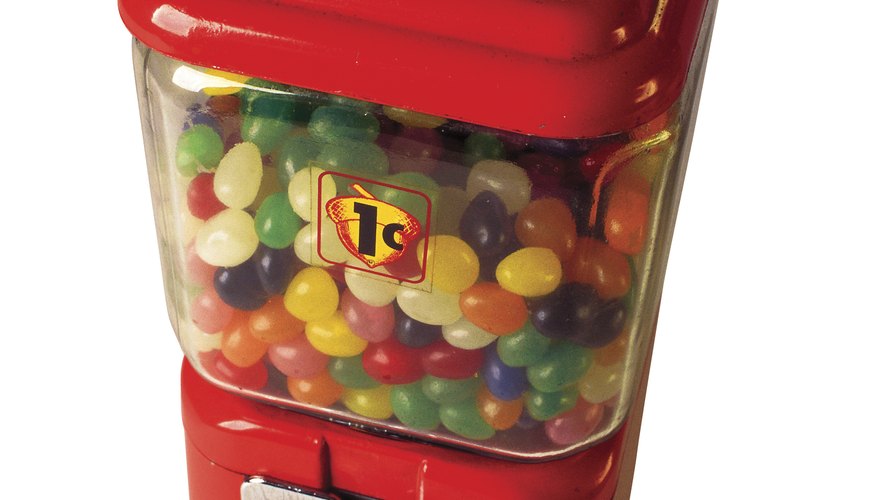 Candy machines can also dispense a handful of bouncy balls or jewelry. Candy machines can also dispense a handful of bouncy balls or jewelry.