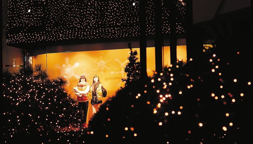 Christmas light displays brighten up Houston neighborhoods during the holiday season. Christmas light displays brighten up Houston neighborhoods during the holiday season.