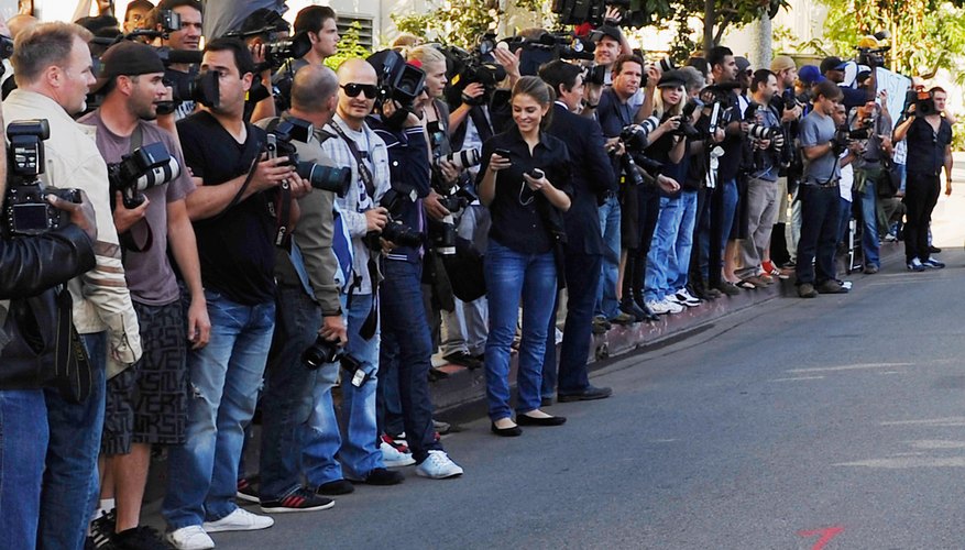 Photo Credit: Kevork Djansezian/Getty Images Entertainment/Getty Images The paparazzi waits for a celebrity's arrival.