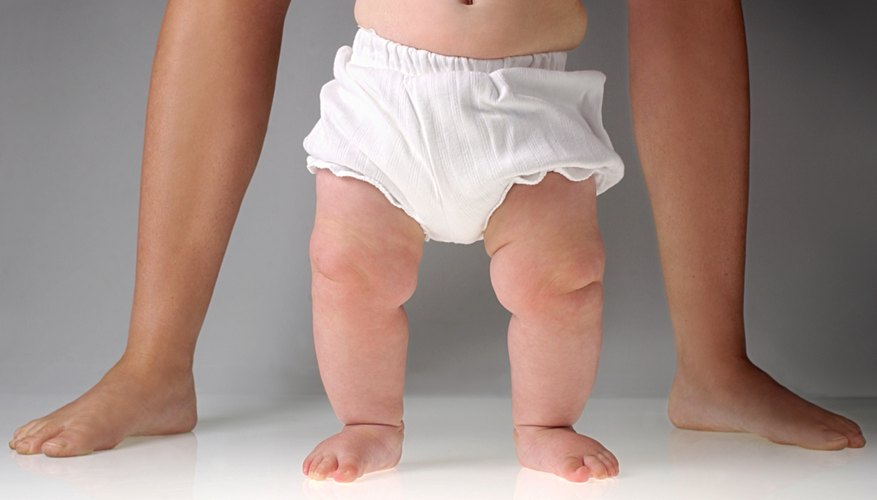 Yeast infections develop in baby's diaper area. Yeast infections develop in baby's diaper area.