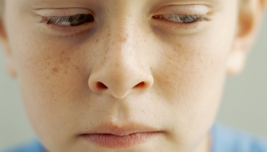 Some children comfort themselves with habits alarming to parents. Some children comfort themselves with habits alarming to parents.