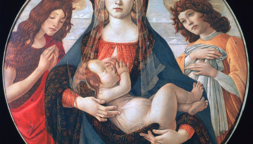 Madonna painting Madonna painting