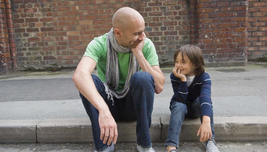 Talk to your child about a problem he has with another child. Talk to your child about a problem he has with another child.