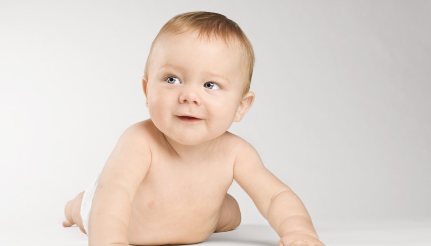 Crawling can be delayed in children with Asperger's syndrome. Crawling can be delayed in children with Asperger's syndrome.