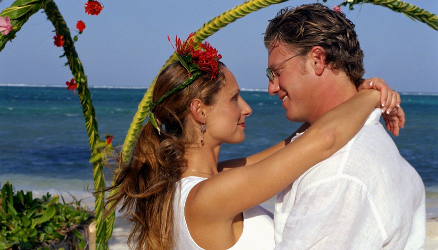 Making your own wedding arch adds a personal touch. Making your own wedding arch adds a personal touch.