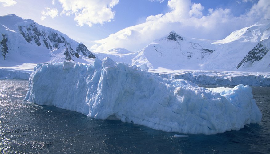An iceberg in the Antarctic. An iceberg in the Antarctic.