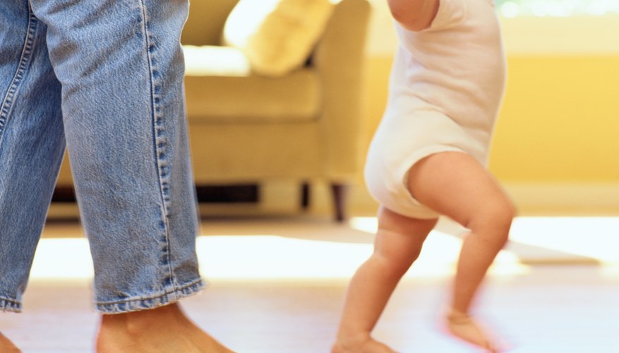 As your infant learns to move his body, he also learns to form words. As your infant learns to move his body, he also learns to form words.