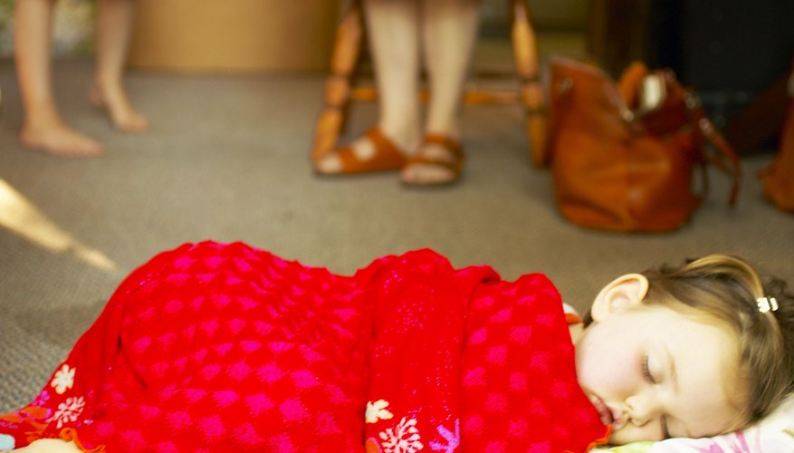Children often become attached to specific blankets. Children often become attached to specific blankets.