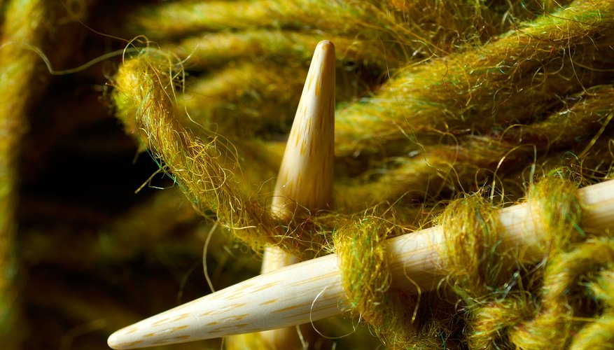 Knitting a sweater can be a soothing experience. Knitting a sweater can be a soothing experience.