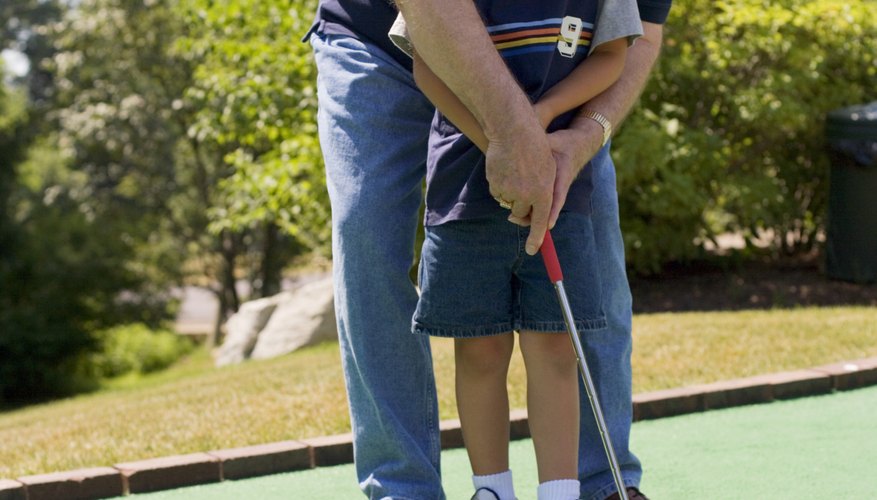 Enjoy a little friendly competition on a miniature golf outing. Enjoy a little friendly competition on a miniature golf outing.