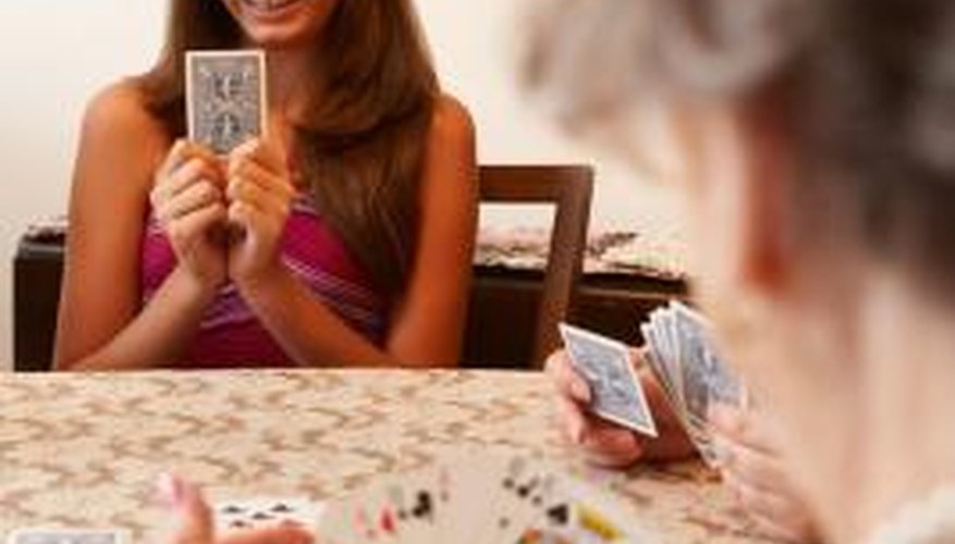 Card games can be fun and interactive. Card games can be fun and interactive.