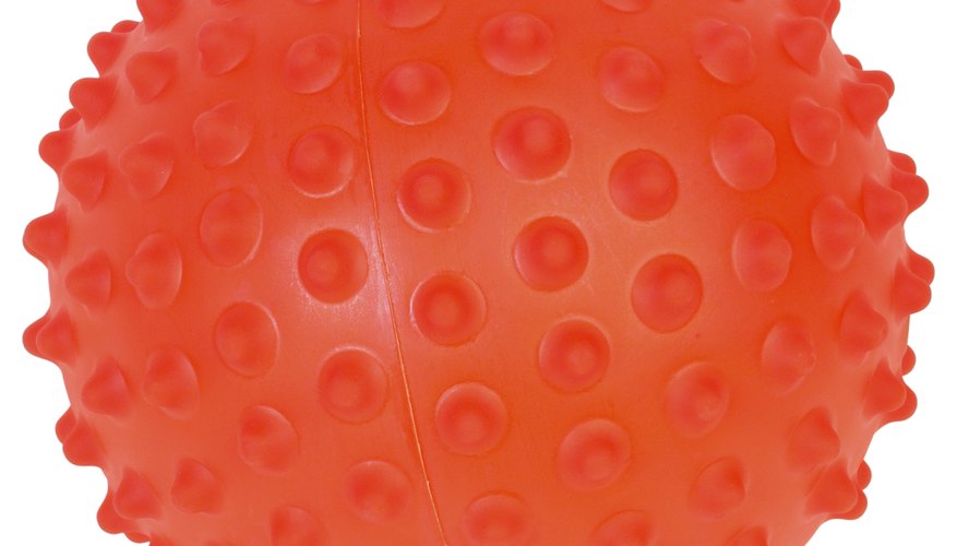 Textured balls are ideal toys for tactile sensory input. Textured balls are ideal toys for tactile sensory input.