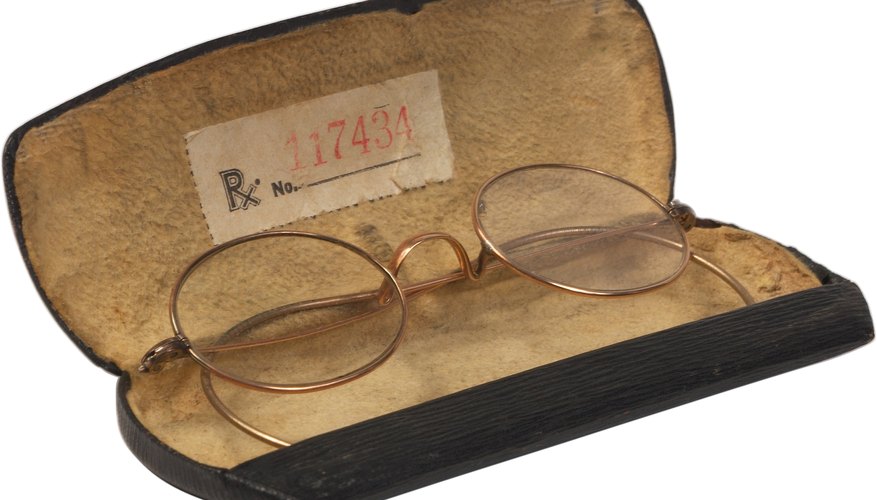 How to Identify Antique Eyeglasses Our Pastimes