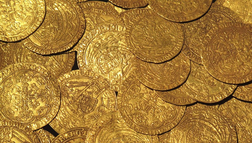Photo Credit: TonyBaggett/iStock/Getty Images 15th century gold coins