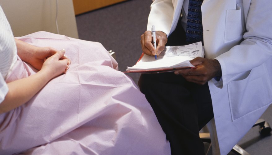 Teen at gynecologist Teen at gynecologist