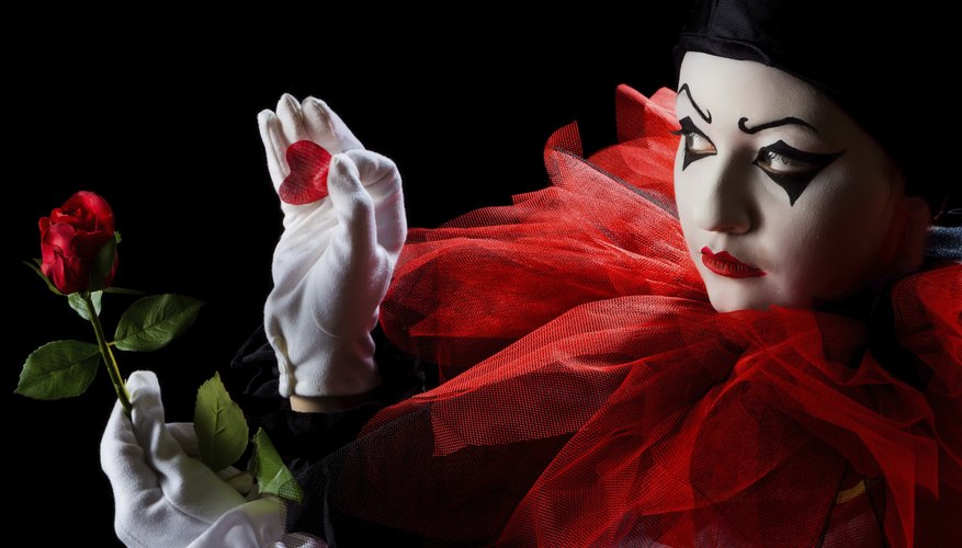 Mime with rose Mime with rose