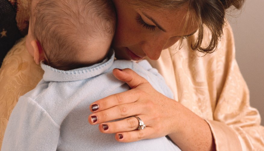 Burp your baby so she's more comfortable after a feeding. Burp your baby so she's more comfortable after a feeding.