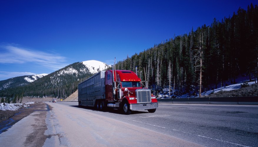 uring snow and ice events, trucks spread a thin layer of salt on roadways. uring snow and ice events, trucks spread a thin layer of salt on roadways.