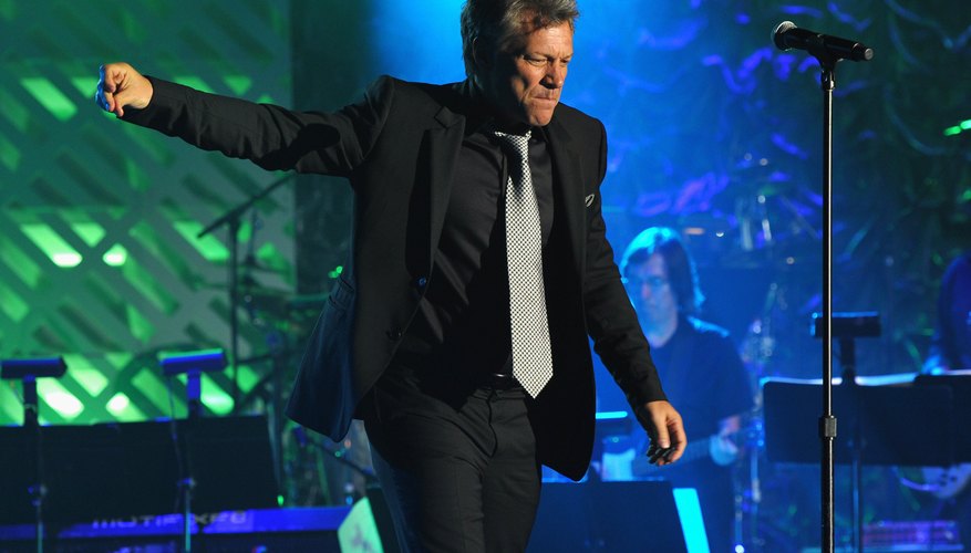 Bon Jovi uses several specific techniques to create his unique style. Bon Jovi uses several specific techniques to create his unique style.