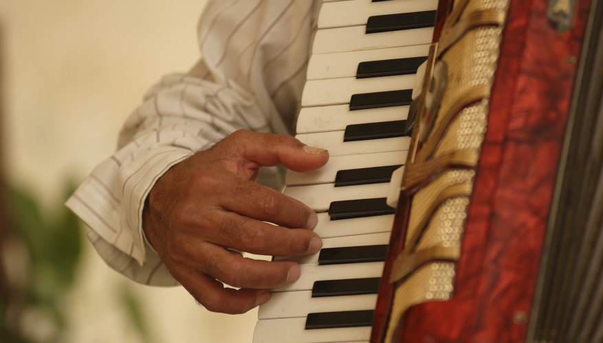 Photo Credit: Ingram Publishing/Ingram Publishing/Getty Images Accordians are used often in Basque music.