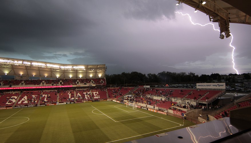 Being outside during a lightning strike is dangerous -- but staying inside has its own risks. Being outside during a lightning strike is dangerous -- but staying inside has its own risks.