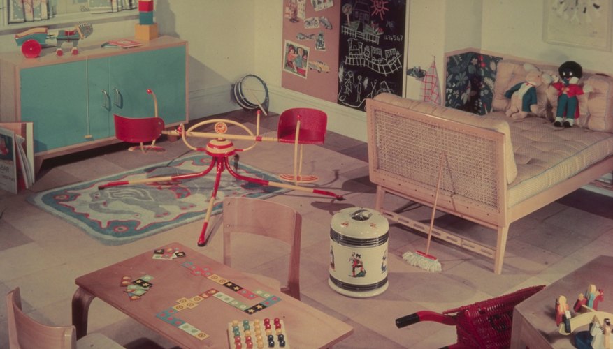 Circa 1950 child's playroom Circa 1950 child's playroom