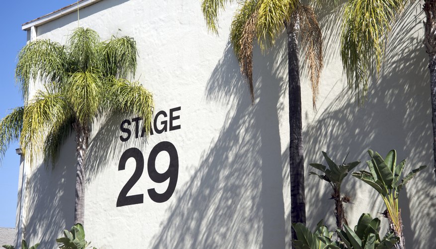 The exterior of a studio in sunny California. The exterior of a studio in sunny California.