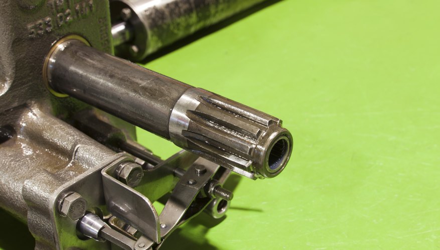 Photo Credit: DJSrki/iStock/Getty Images Zero-turn mowers have a hydraulic pump that can be re-purposed.