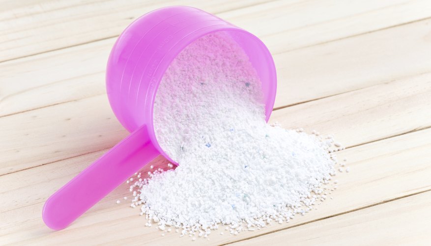 Detergent is spilling over. Detergent is spilling over.