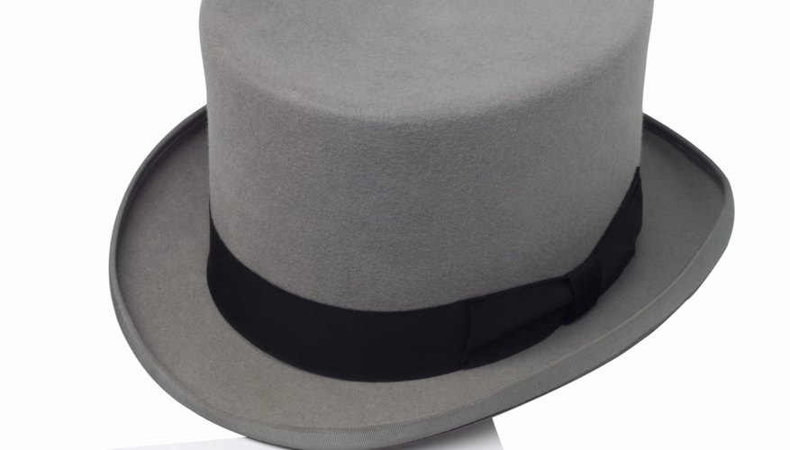 Mini top hats don't require much time to make. Mini top hats don't require much time to make.