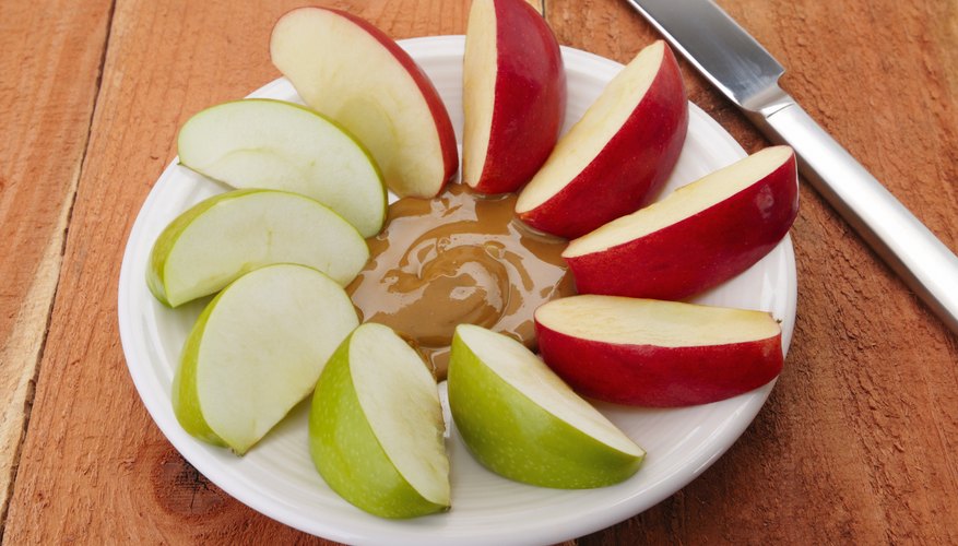 Peanut butter and fruit Peanut butter and fruit