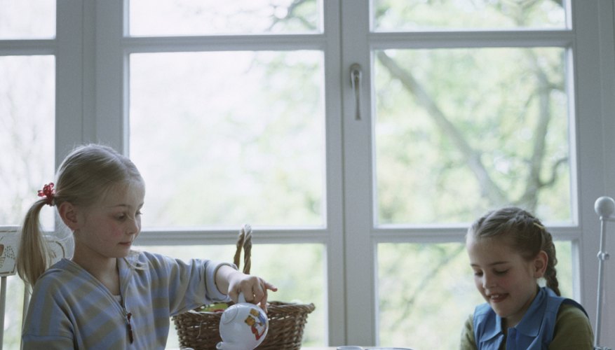 A tea party is an effective fun way to learn appropriate social interaction. A tea party is an effective fun way to learn appropriate social interaction.