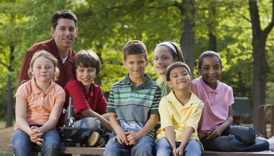 Kids enjoy getting outside at the end of the school year. Kids enjoy getting outside at the end of the school year.