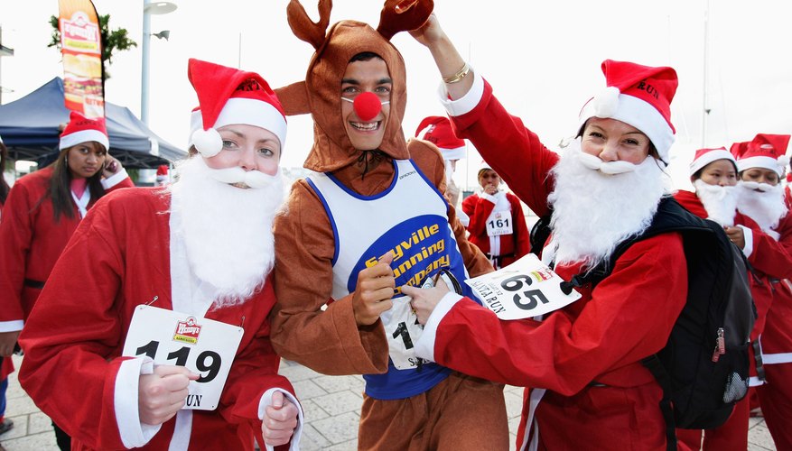 Great Santa Run in Auckland, New Zealand Great Santa Run in Auckland, New Zealand