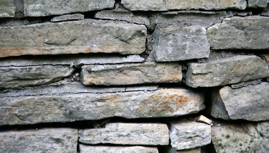 You can carve Styrofoam to mimic stone. You can carve Styrofoam to mimic stone.