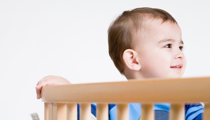 Even crib railings can be hazardous without proper safety measures. Even crib railings can be hazardous without proper safety measures.