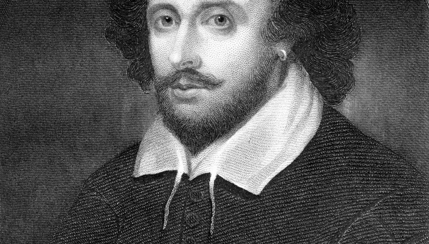 Portrait of William Shakespeare. Portrait of William Shakespeare.