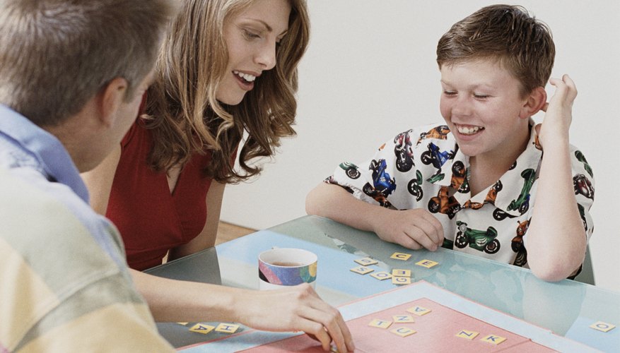 Play a word game. Play a word game.